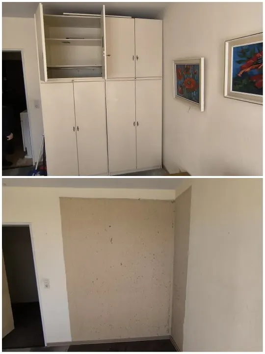 Entrümpelung Vorher-Nachher in Mönchengladbach – Wohnraum komplett leer geräumt