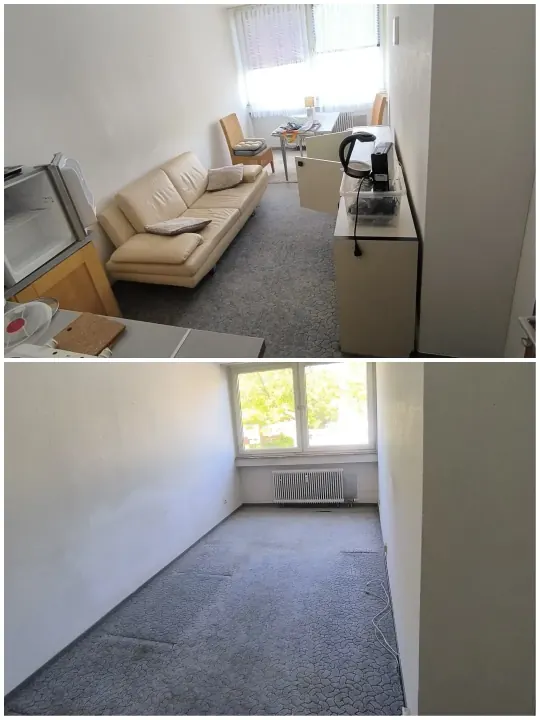 Garagenentrümpelung in Mönchengladbach – Garage komplett leer geräumt und ausgefegt